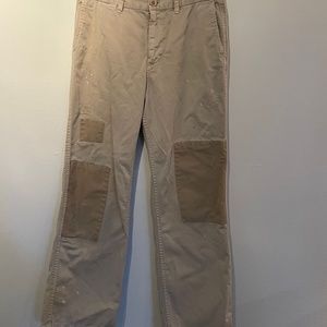 Jcrew distressed artist chinos size 6